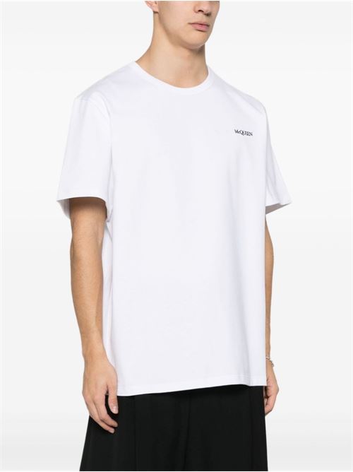 Logo T-Shirt ALEXANDER MCQUEEN | 776281QXAAB0965